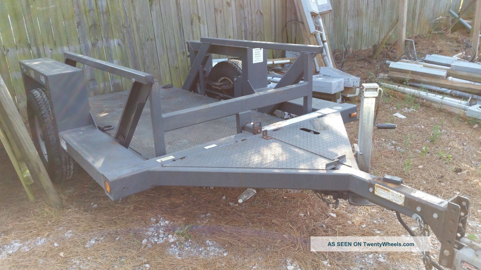 2008 Hydraulic Trailer Triple L Jlg 449 Trailers photo