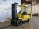 2003 Hyster H50xm 5000lb Solid Pneumatic Forklift Lpg Lift Truck Forklifts photo 2