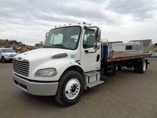 2008 Freightliner M2 Equipment Flatbed Rollback Tow Truck photo