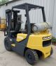 Daewoo Model G20s - 3 (1999) 4000lbs Capacity Lpg Peumatic Tires Forklift Forklifts photo 2