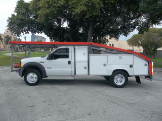 2007 Ford F550 Utility Service Tow Diesel Xlt Florida photo