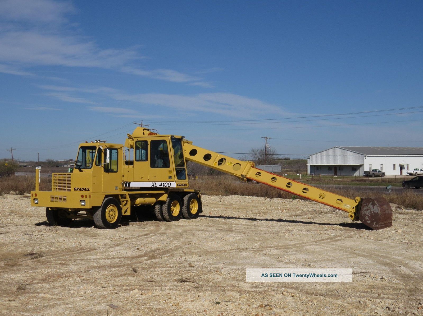 Gradall Xl4100 Highway Speed Hydraulic Slope Grader Excavator, , See Video