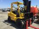 2002 Hyster 8000 Lbs Pneumatic Lp Gas Side - Shifter 3 Stage Mast Forklifts photo 2