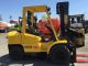 2002 Hyster 8000 Lbs Pneumatic Lp Gas Side - Shifter 3 Stage Mast Forklifts photo 3