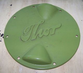 Thor Old Antique Vintage Axle Gear Inspection Cover Plate Truck Tractor photo
