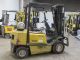2004 Yale Glp050.  5000 Lb Pneumatic Tire Forklift.  Lp Gas Engine.  6663 Hours Forklifts photo 3