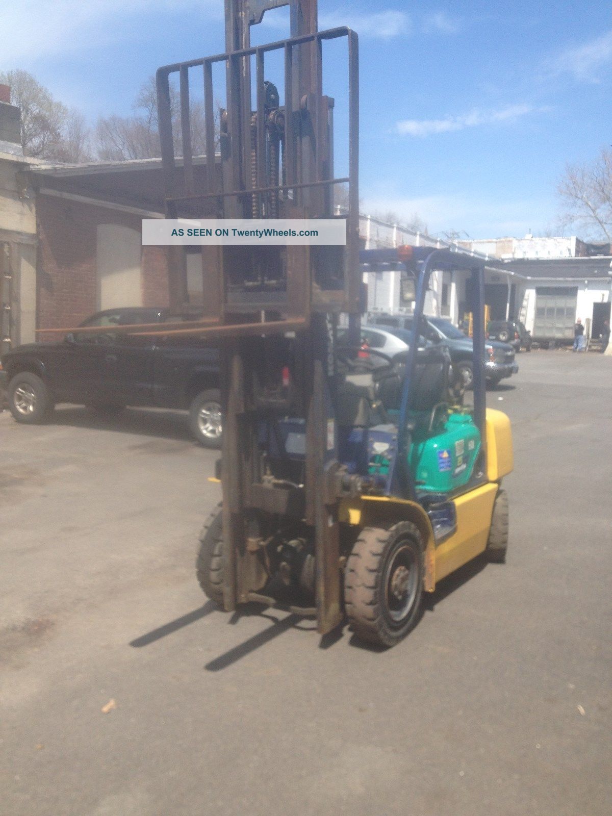 2002 Komatsu Fg25t 12 Fork Lift