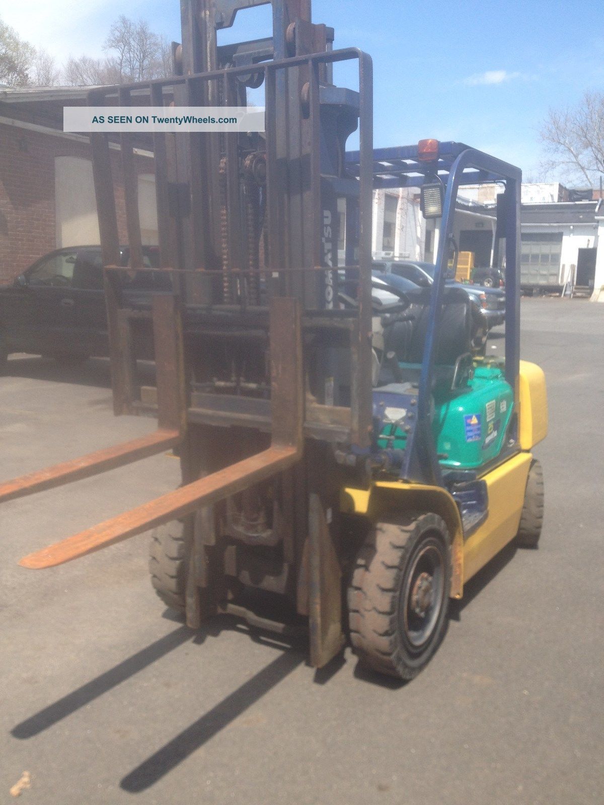 2002 Komatsu Fg25t - 12 Fork Lift Forklifts photo