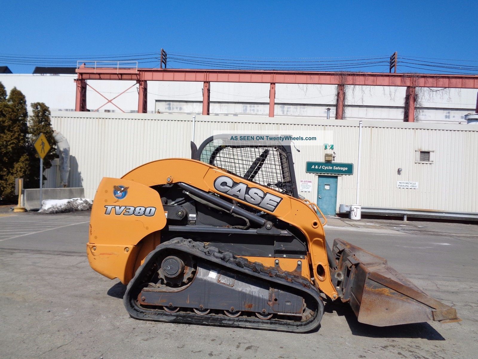 2012 Case Tv380 Rubber Track Skid Steer Loader - - 90hp - Aux Hydraulics Skid Steer Loaders photo