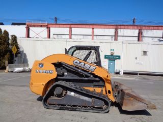 2012 Case Tv380 Rubber Track Skid Steer Loader - - 90hp - Aux Hydraulics photo