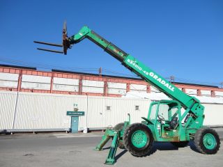 Gradall 534d - 10 10,  000 Lbs Forklift Telescopic Telehandler Boom Lift Diesel - 4x4 photo