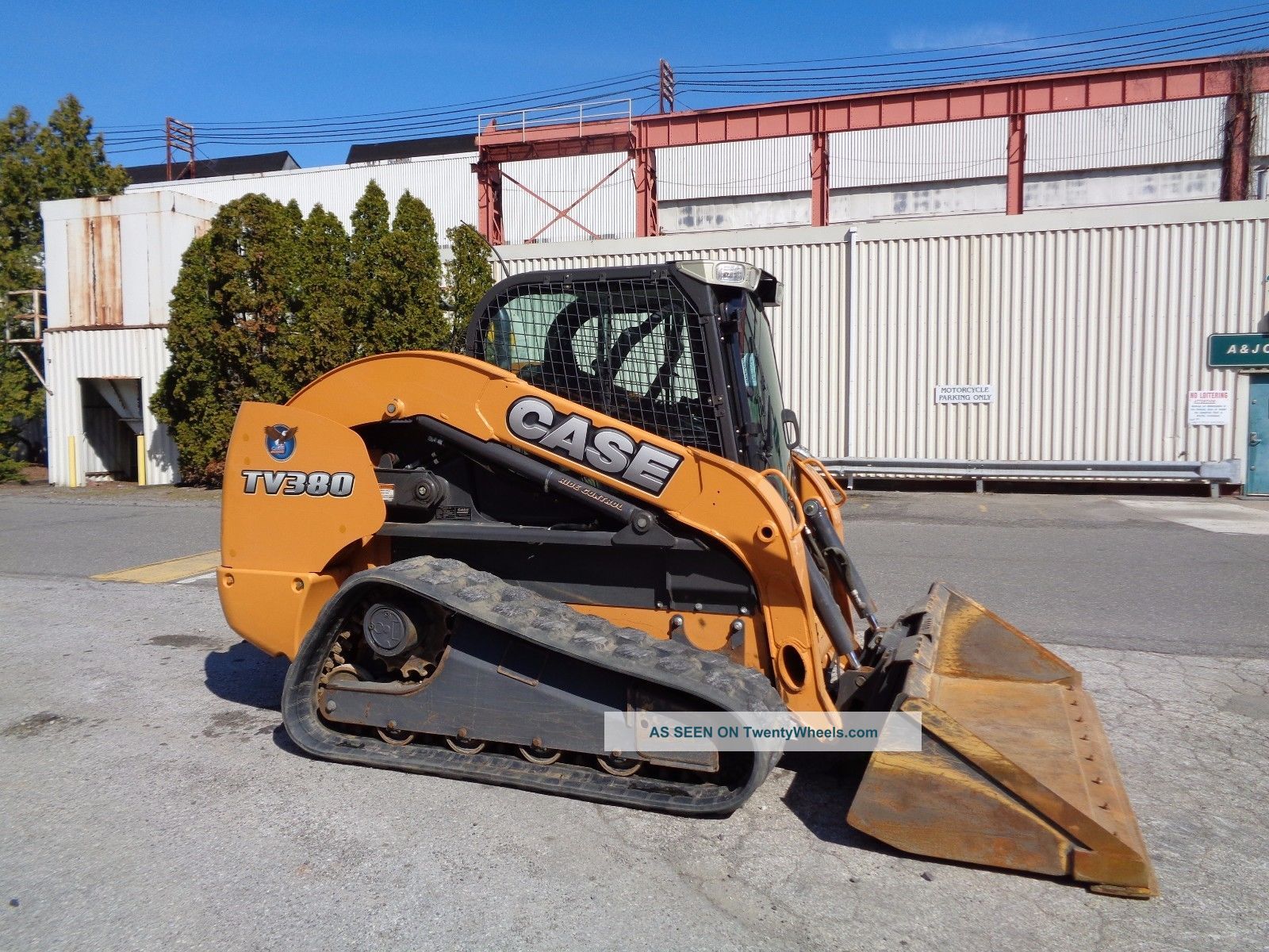 2012 Case Tv380 Rubber Track Skid Steer Loader - - 90hp - Enclosed Cab Skid Steer Loaders photo
