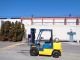 Komatsu Fg45 5,  000 Lbs Pnuematic Forklift - Triple Mast - Side Shift - Propane Forklifts photo 4