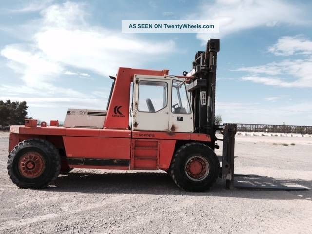 62,  000lb Kalmar Forklift - Model Klmv 28 - 1200 Forklifts photo