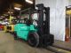 2001 Mitsubishi Fg40k 8000lb Pneumatic Forklift Lpg Lift Truck Forklifts photo 1