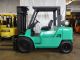 2001 Mitsubishi Fg40k 8000lb Pneumatic Forklift Lpg Lift Truck Forklifts photo 2