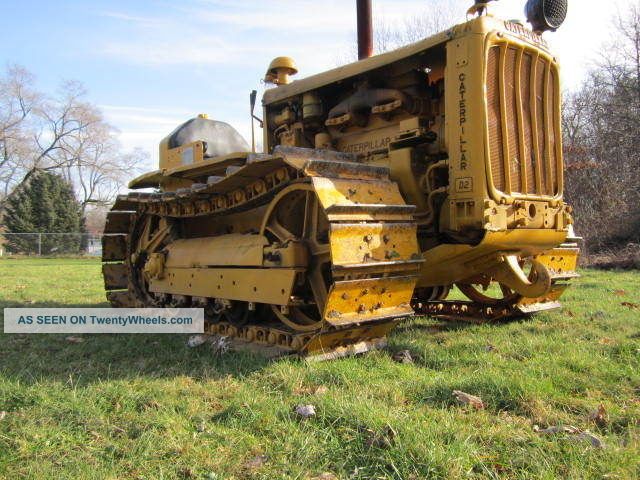 1952 Caterpillar D2 5u Series.  Crawler Dozer Tractor. Antique & Vintage Farm Equip photo
