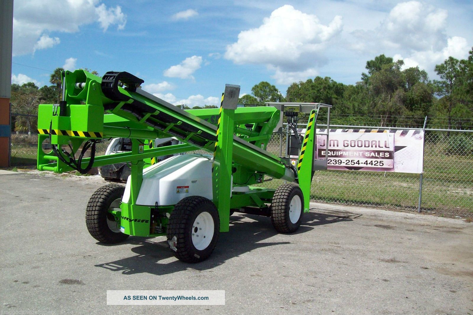 Nifty Sd50 Boom Lift, 4 Wheel Drive, Kubota Diesel, 56 