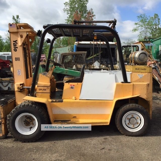 Yale Gpl100 Forklift Forklifts photo