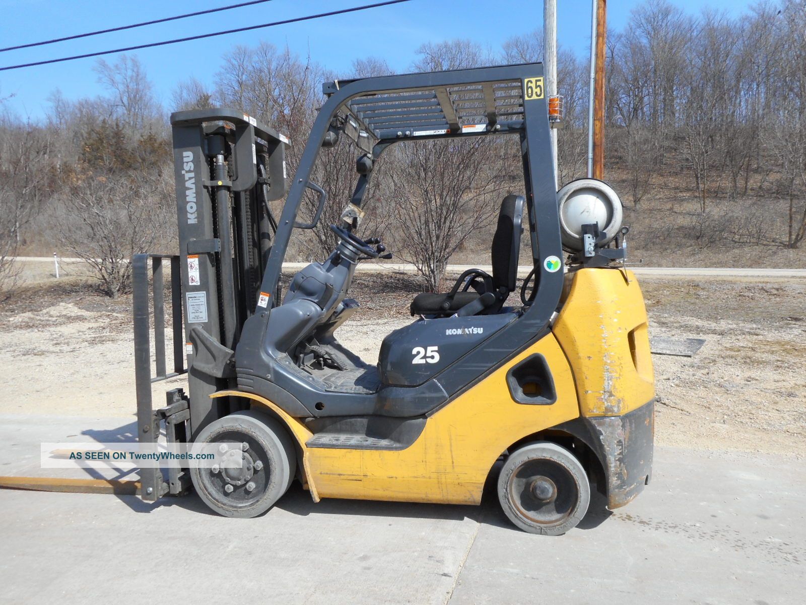 Komatsu Fg25sht - 16 Forklift Lift Truck Forklifts photo