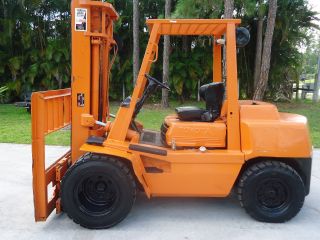 Toyota Forklift 3fd35 8000 Lbs Lift Capacity Diesel Engine photo
