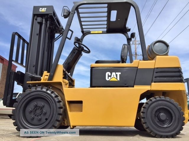 Caterpillar/daewoo Pneumatic 6000 Lb G30s Forklift Lift Truck Forklifts photo