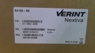 Verint Nextiva S4100 - Rx In Box photo