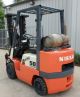 Nissan Model Cpj02a25pv (2002) 5000lbs Capacity Great Lpg Cushion Tire Forklift Forklifts photo 2