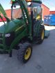 2013 John Deere 3320 With Cab And Loader 144 Hours Tractors photo 2