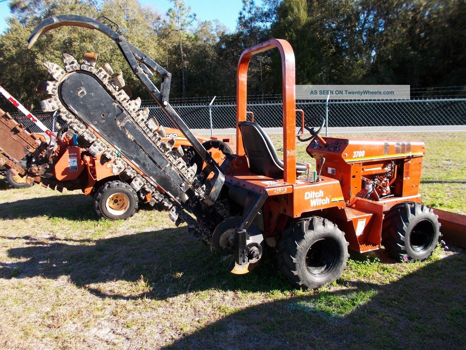 Ditch Witch 3700 Ride On Trencher H313 Deutz 3 Cyl. Diesel 3t0239
