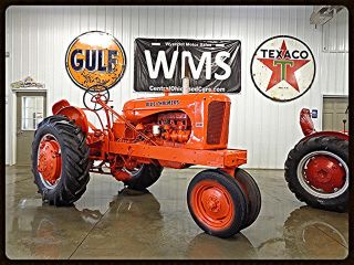 Allis Chalmers Wd Antique Vintage Collectible Tractor Farm Orange Pto Hitch Wms photo