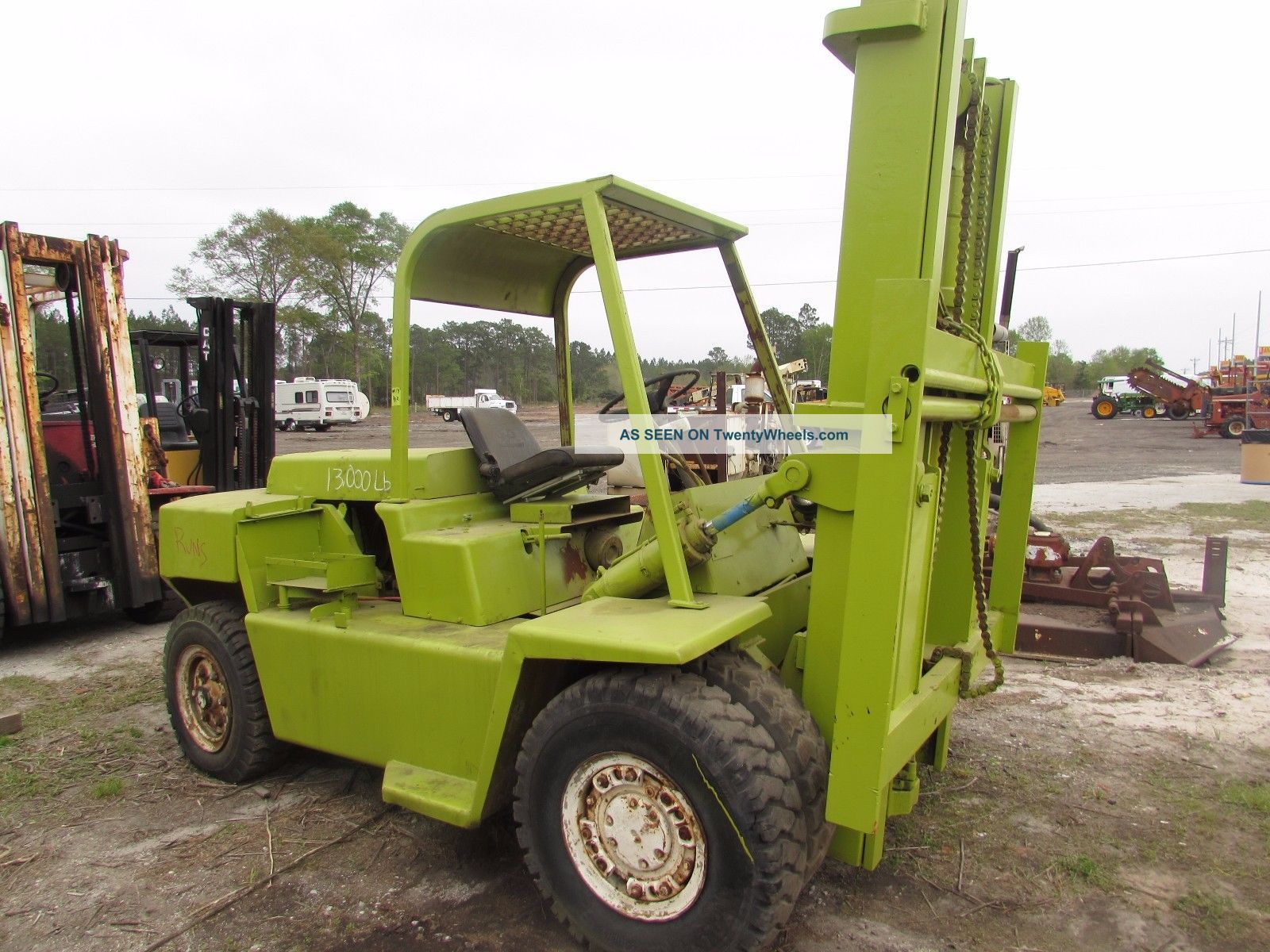 Clark Forklift 13, 000 Lb Capacity