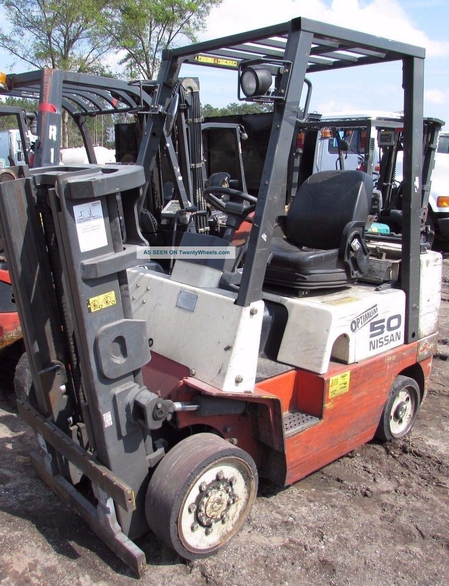 Nissan Optimum 50 Forklift Forklifts photo