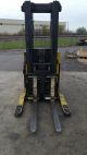 Electric Stand Up Reach Style Fork Truck Ee Rated With Charger Forklifts photo 1
