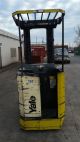 Electric Stand Up Reach Style Fork Truck Ee Rated With Charger Forklifts photo 4