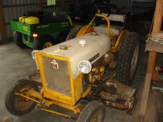 International Cub Lowboy Tractor With Belly Mower photo