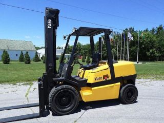 2004 Yale Gdp100 Lift Truck Yard Forklift Towmotor Fork Lift Hyster H100 photo