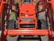 Kioti Dk40se Hydro W/loader & Woods Backhoe 4wd Skidsteer Quick Tach Tractors photo 1