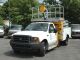 2001 Ford F550 Utility Tk / Vertical Lift Bucket / Boom Trucks photo 4