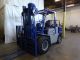 2000 Komatsu Fd45t - 5 10000lb Dual Pneumatic Lift Truck Diesel Forklift Forklifts photo 2