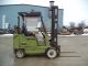 Clark Gcs20mb,  4,  000,  4000 Cushion Tired Forklift,  2 Stage Mast,  Side Shift Forklifts photo 4