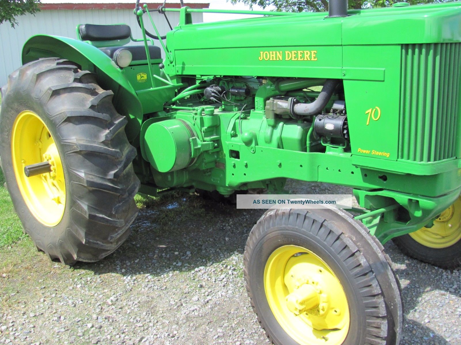 John Deere 70 Gas Standard Tractor 1955 3 - Point Ie 60 80 620 630 720 730 G Antique & Vintage Farm Equip photo