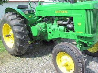 John Deere 70 Gas Standard Tractor 1955 3 - Point Ie 60 80 620 630 720 730 G photo