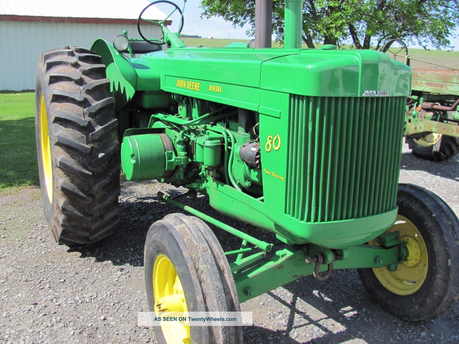 John Deere 80 Diesel Standard Tractor Ie 60 70 620 630 720 730 820 830 G R Antique & Vintage Farm Equip photo