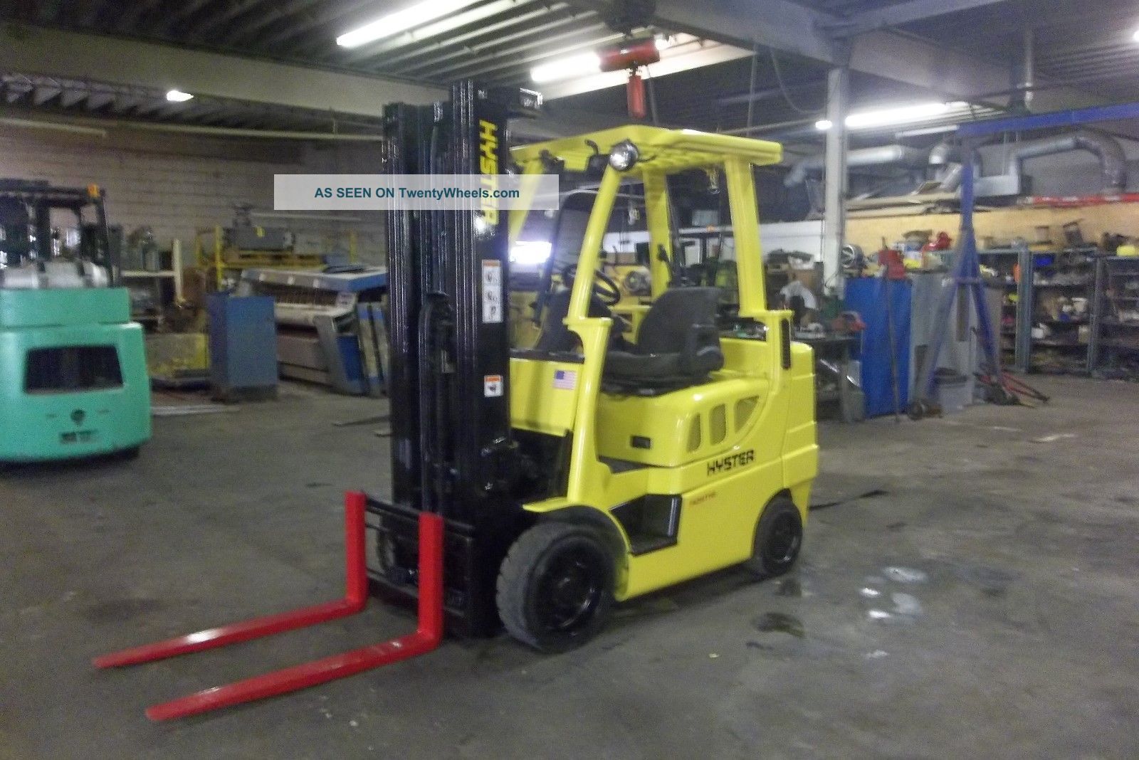 2005 Hyster 5000 Lb Forklift Triple Mast,  Side Shift Forklifts photo