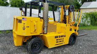 Liftking Forklift 6,  000 Lbs.  Diesel W/scale Side Shift 949 Hrs.  Very Neat photo