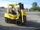 Hyster,  2010,  H60ft,  6000 Lbs.  Solid Pneumatic Tire Forklift,  Gm Vortec Motor Forklifts photo 3