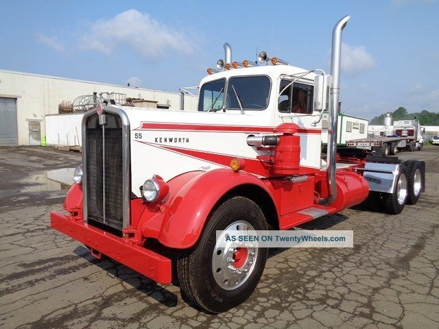 1955 Kenworth 521 Daycab Truck Daycab Semi Trucks photo
