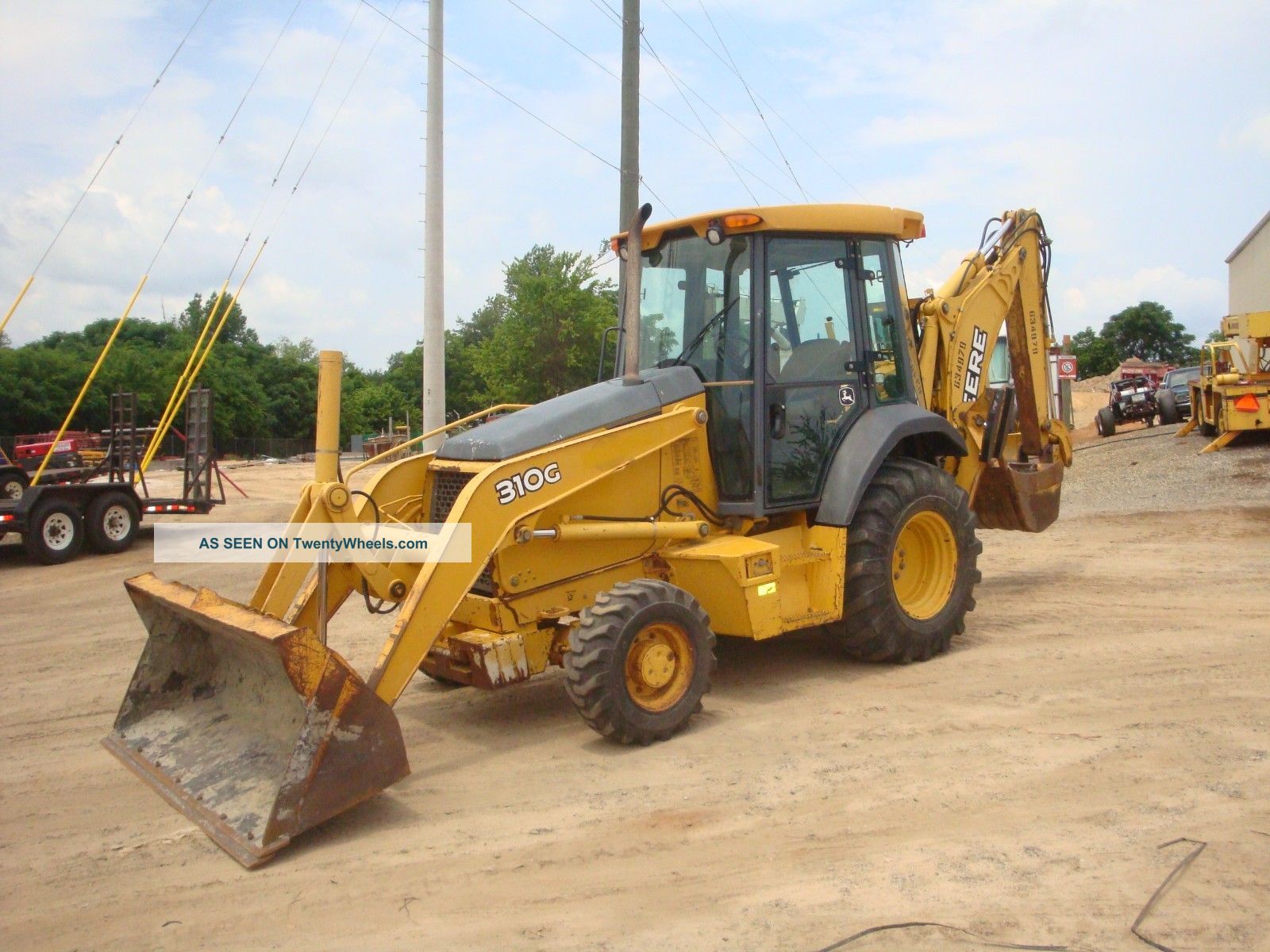 2006 John Deere 310g 4x4 Loader Backhoe