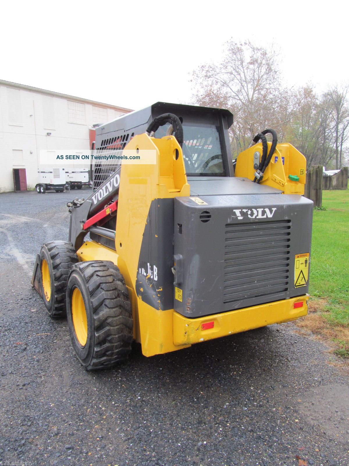 2011 Volvo Mc110b Diesel Skid Steer, 395 Hours, Loader Bobcat Gehl